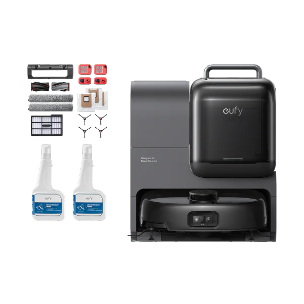 eufy Robot Vacuum Omni E28 + Accessories Package + Floor Cleaner*2