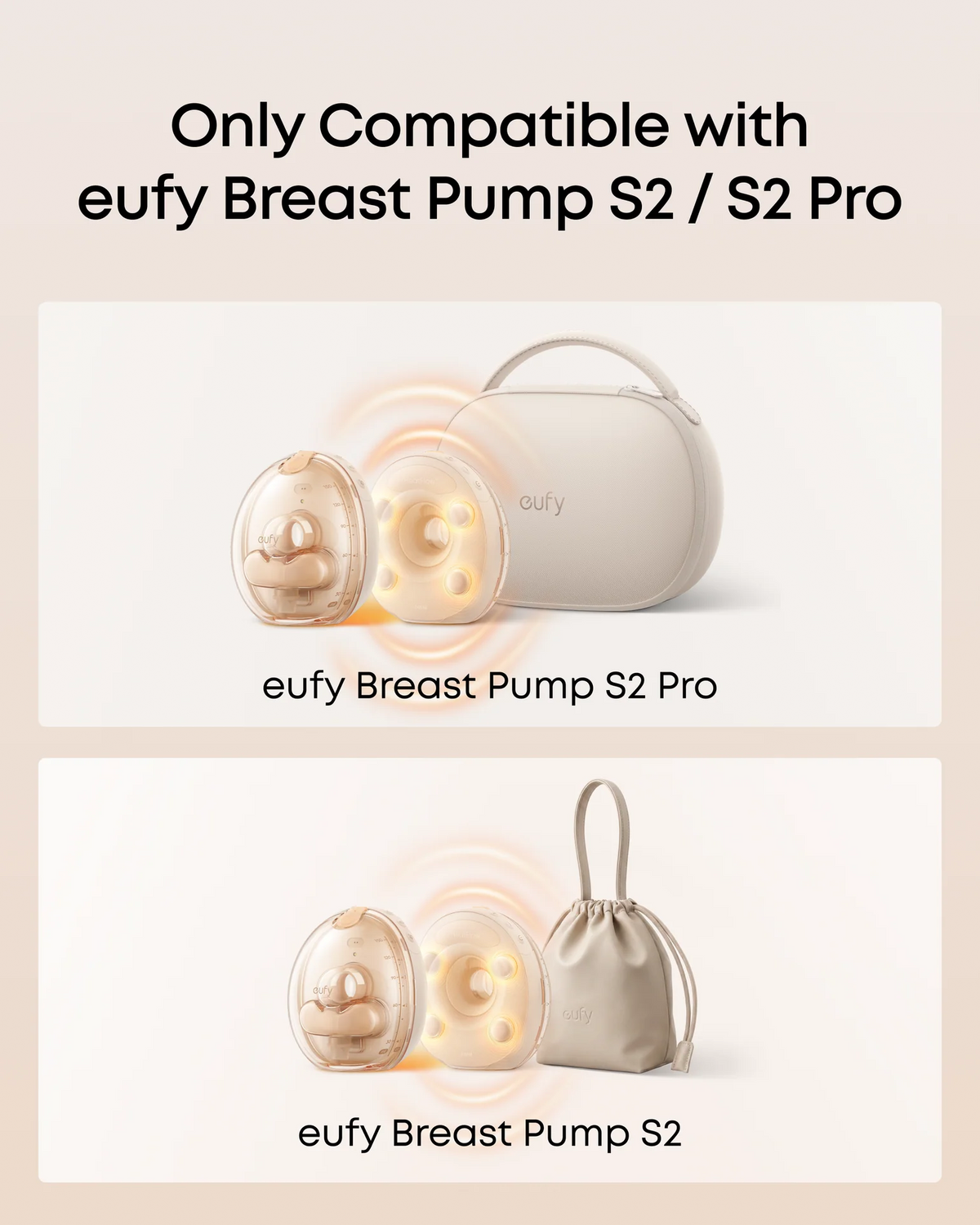 eufy Breast Pump S2 / S2 Pro Double-Sealed Flange (27 mm)